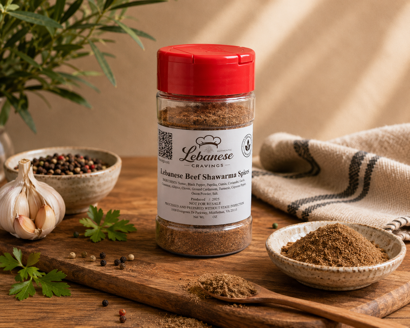 Lebanese Beef Shawarma Spices